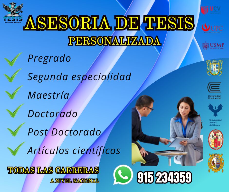 servicio de asesoría de tesis