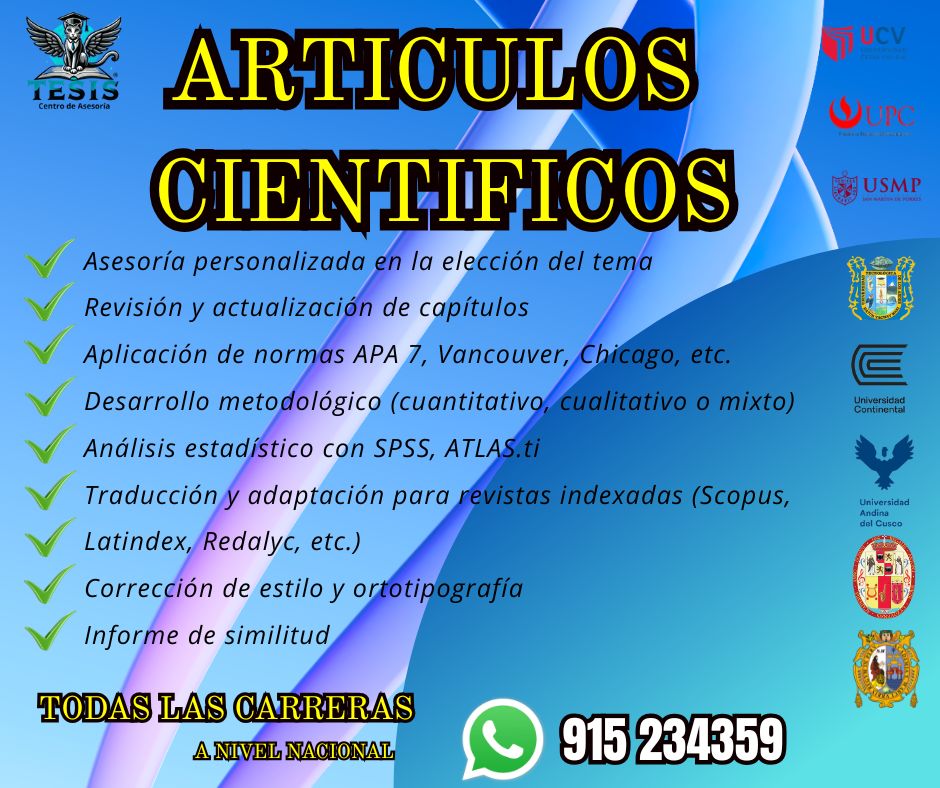 elaboración de artículos científicos