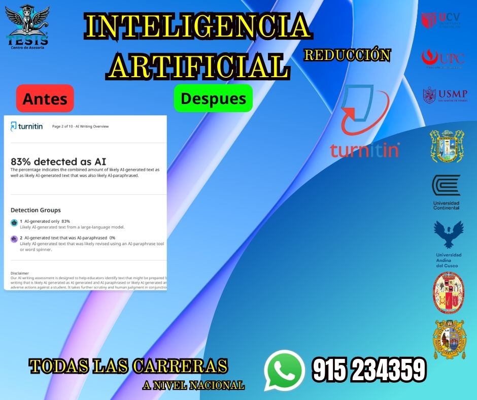 reducción de porcentaje ia