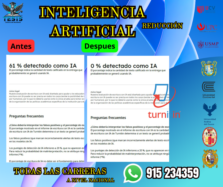 reducción de porcentaje ia
