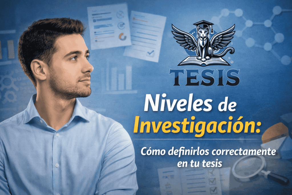 niveles de investigación tesis cat