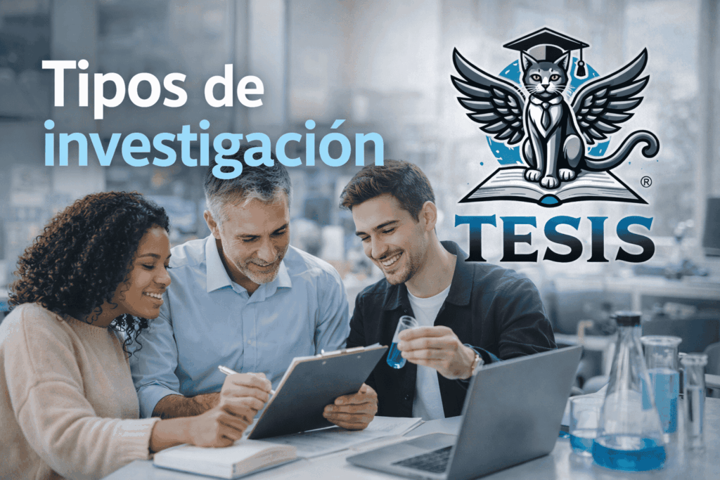tipos de investigación tesis cat